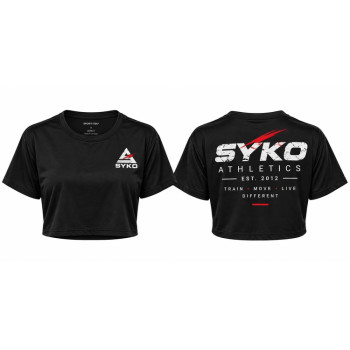 Women's SYKO Athletics Crop Tee