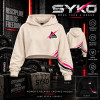 SYKO Women's Relaxed Cropped Hoodie