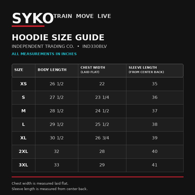 SYKO Train Move Live Hoodie