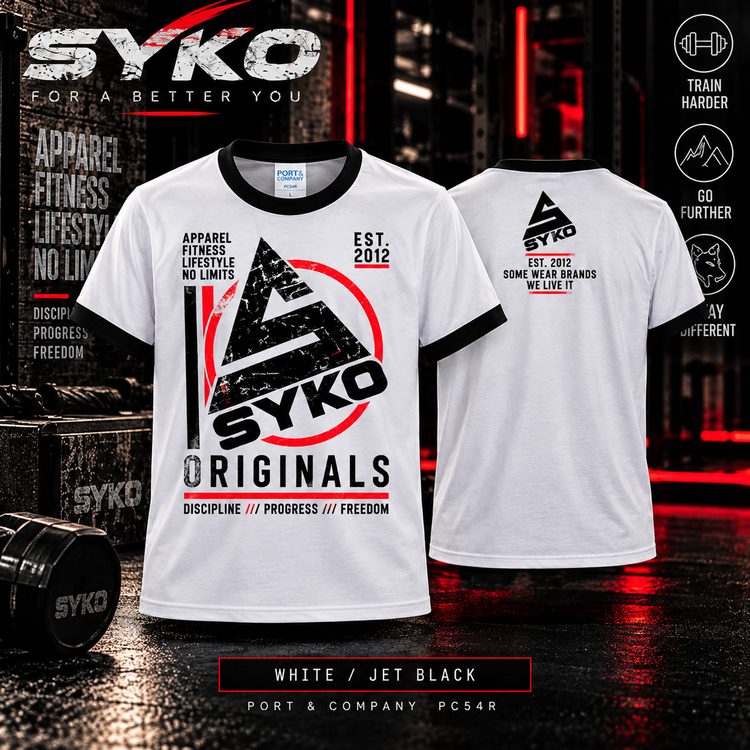 SYKO Originals Ringer Tee