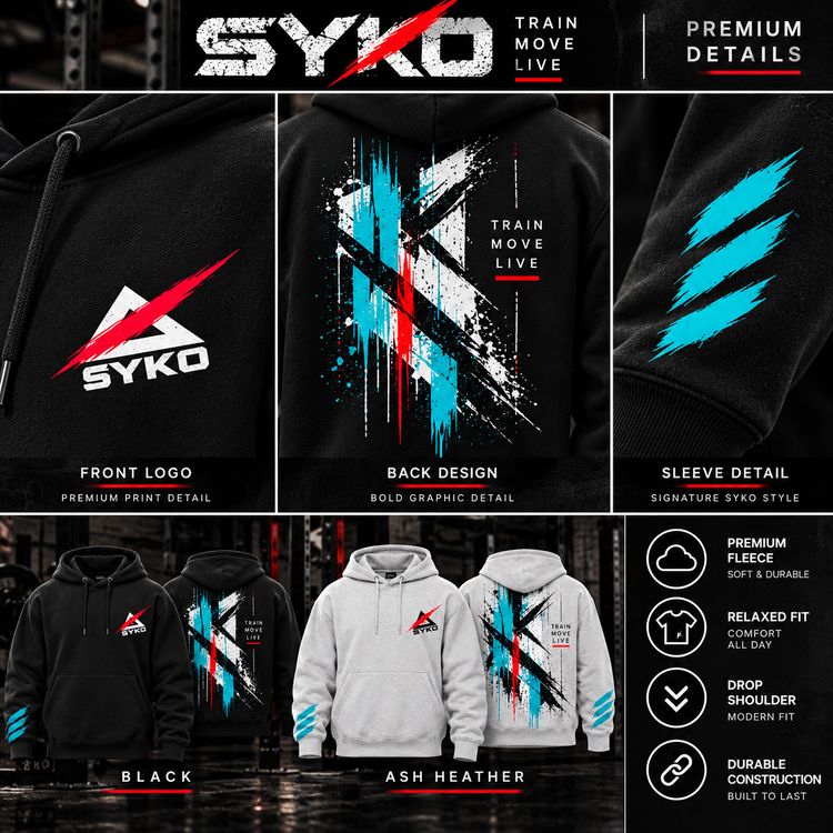 SYKO Train Move Live Hoodie